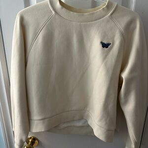 Sunday Best Cream Crew Neck Sweater Hoodie